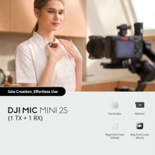 Micro Thu Âm Không Dây DJI Mic Mini 2S (1 TX, 1 RX)