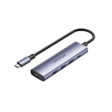 Đầu Chuyển Innostyle NexaLink 5-in-1 USB-C TAC-51H (HDMI 4K60Hz, PD100W, 3 x USB A)