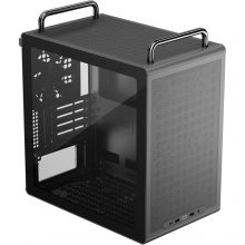 Vỏ Case Cooler Master QUBE 340 Black (m-ATX, Sẵn 1 fan, Max 6 fan, Rad 240, USB-C 20Gbps)