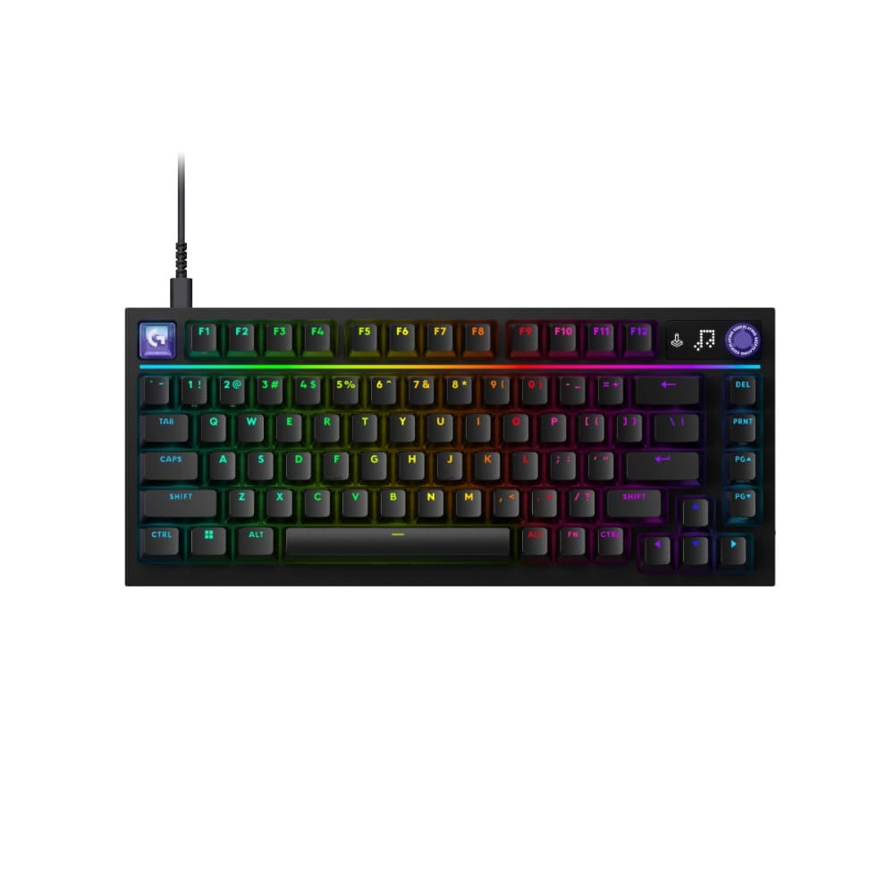 38325-ban-phim-co-gaming-logitech-g316-x-75-black-philong-1 Bàn Phím Cơ Gaming Logitech G316 X 75 Black (USB-C, 8 kHz, Màn LED Dot-Matrix, Gasket mount, Hot-swap, Tactile switch, LIGHTSYNC RGB)