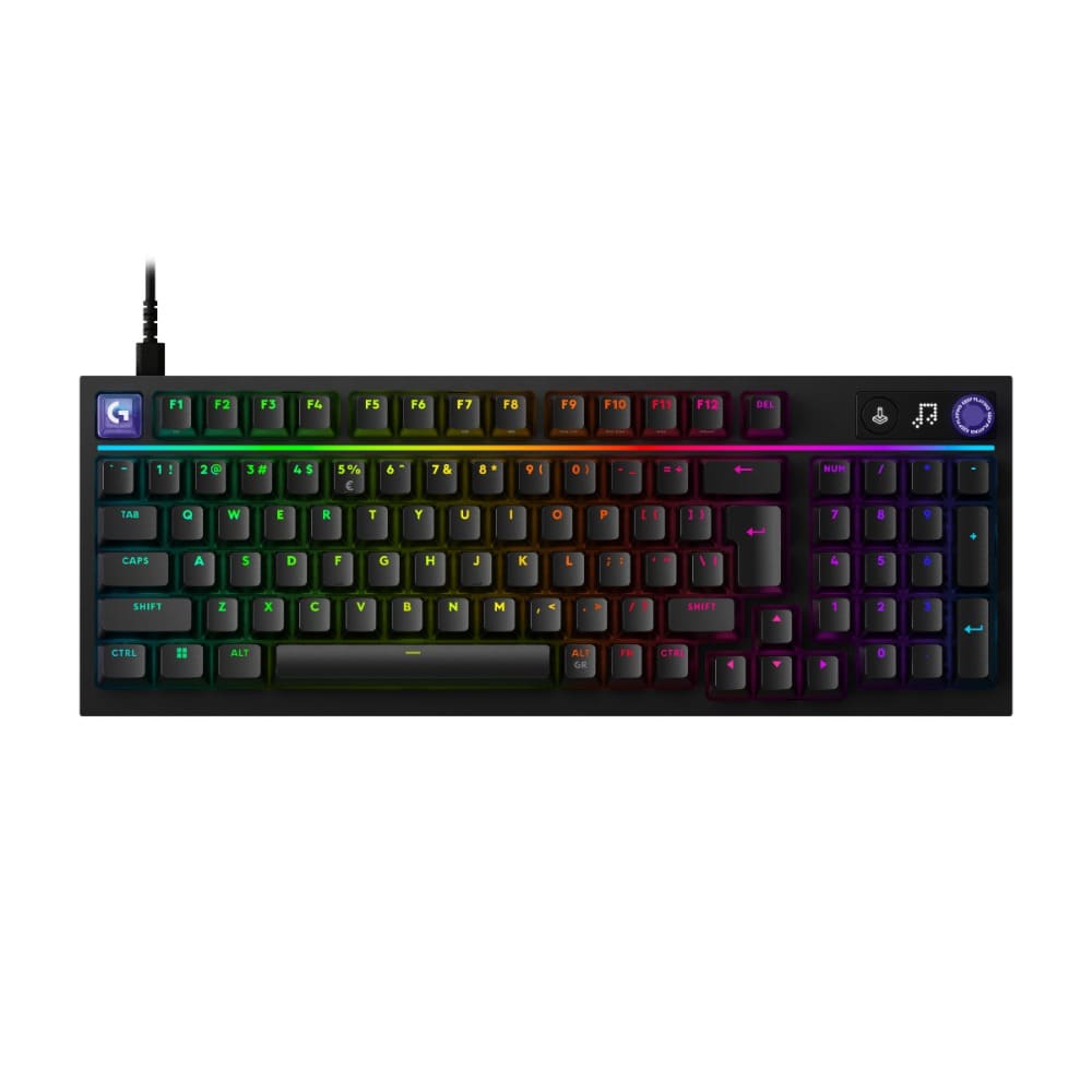 38327-ban-phim-co-gaming-logitech-g316-x-98-black-philong-3-1 Bàn Phím Cơ Gaming Logitech G316 X 98 Black (USB-C, 8 kHz, Màn LED Dot-Matrix, Gasket mount, Hot-swap, Tactile switch, LIGHTSYNC RGB)