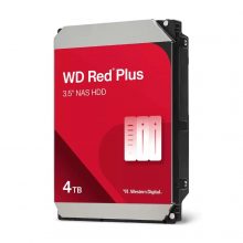 Ổ Cứng HDD WD 4TB Red Plus 3.5 inch, 5400RPM, SATA 6GB/s, 128MB Cache, For NAS (WD40EFZZ)