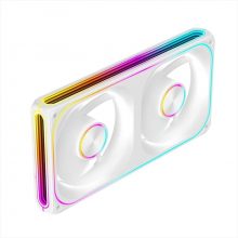 Fan Case MIK H240 ARGB White - Fan Ngược